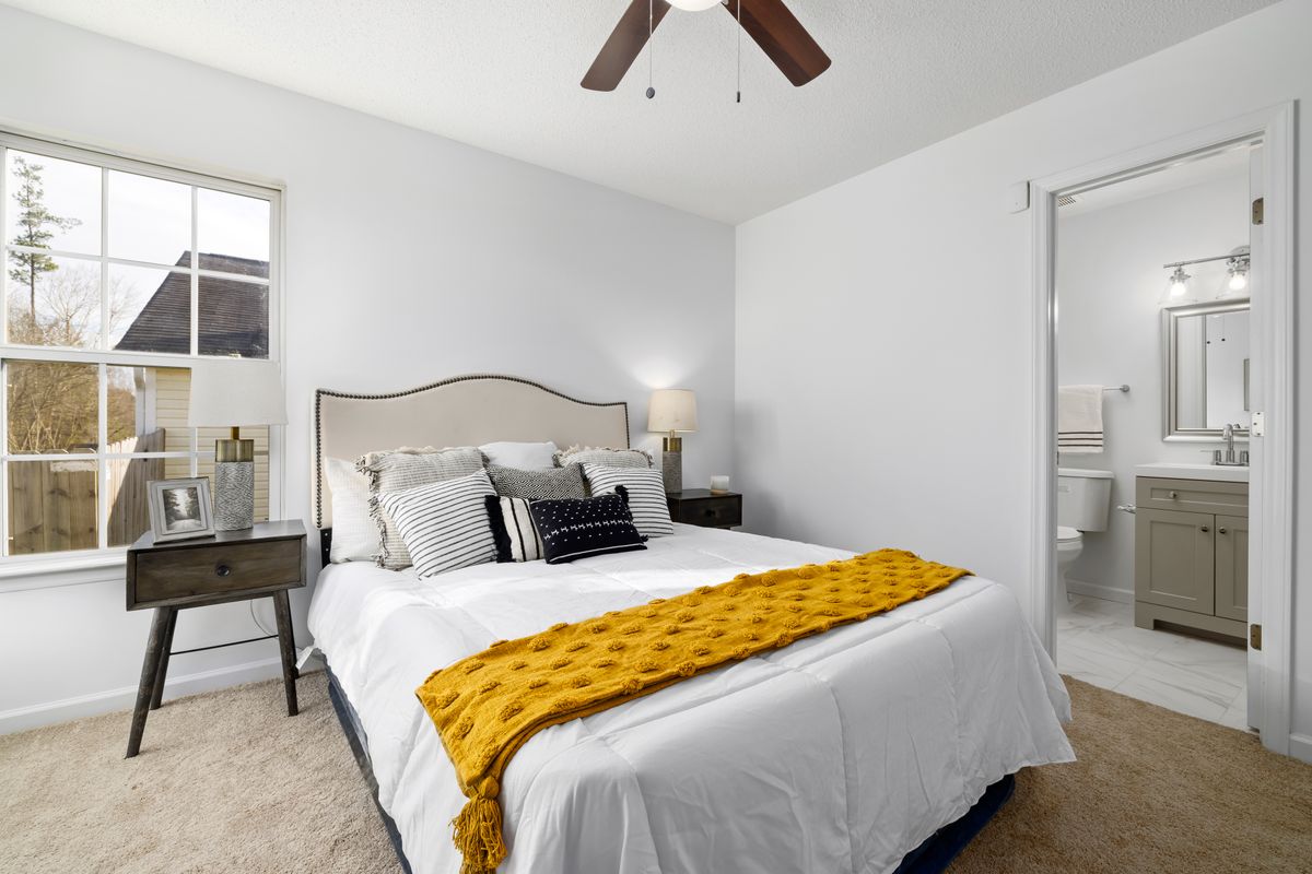 Naturally lit bedroom — Bedroom daylight and comfort