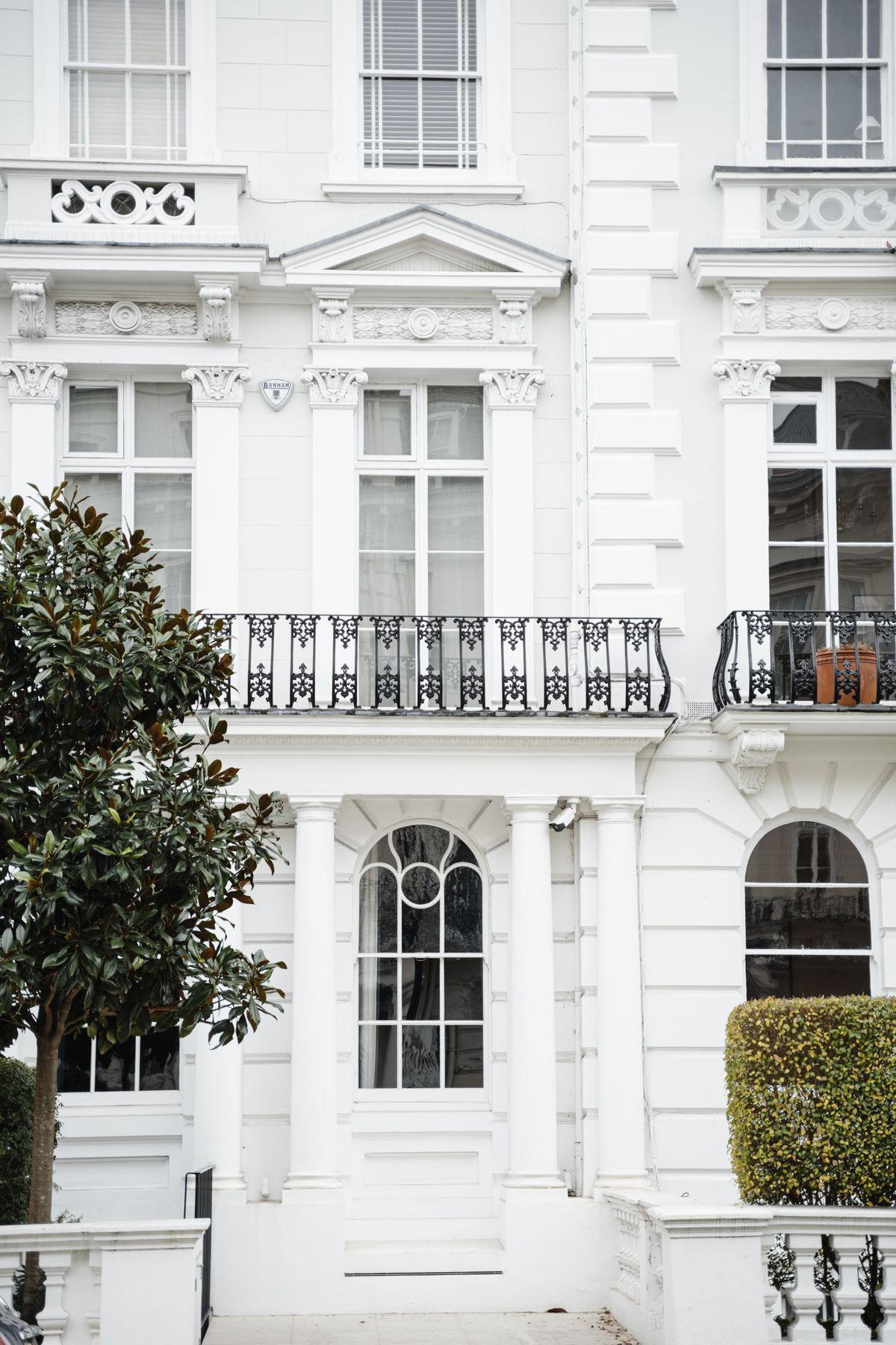 London traditional townhouse — London traditional façade